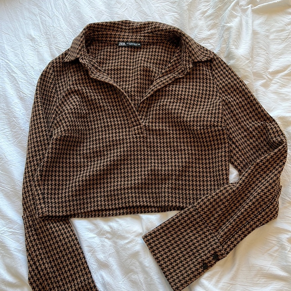 Zara Crop Pullover